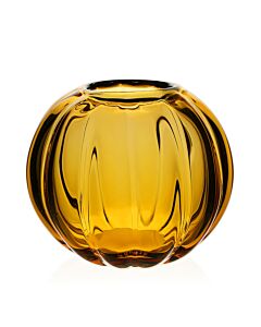 Amalfi Pumpkin Vase Amber