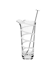 Bella Bianca Cocktail Mixer & Spoon