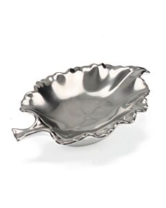 Carine Platinum Leaf Dish