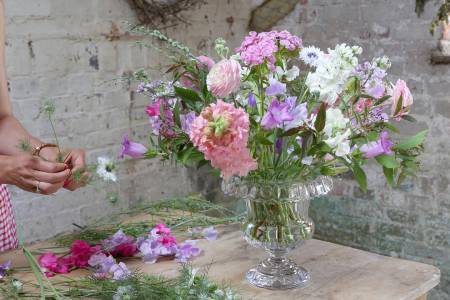 Flower arranging